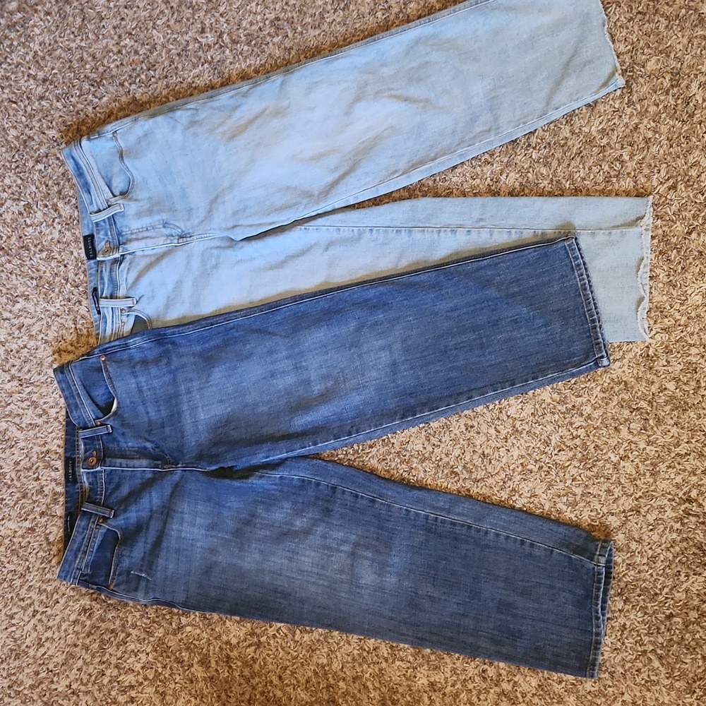 Talbots Stovepipe Jean Wide Ankle set of 2 - size 4